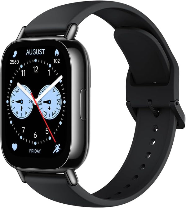 Xiaomi Redmi Watch 5 Lite, Smartwatch with AMOLED Display 1.96 inches, Built-in GNSS, Bluetooth Calls, 18 Days Autonomy, 5ATM Water Resistance, Health and Sleep Monitor, 150+ Fitness Modes, Black