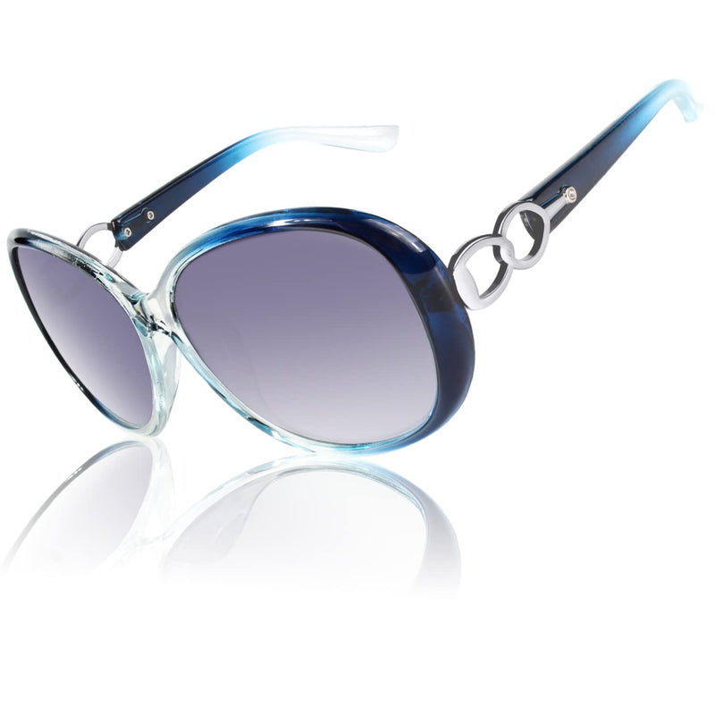 CGID MJ85 Women's Polarized Sunglasses Large Retro Designer UV400 Protection Sunglasses