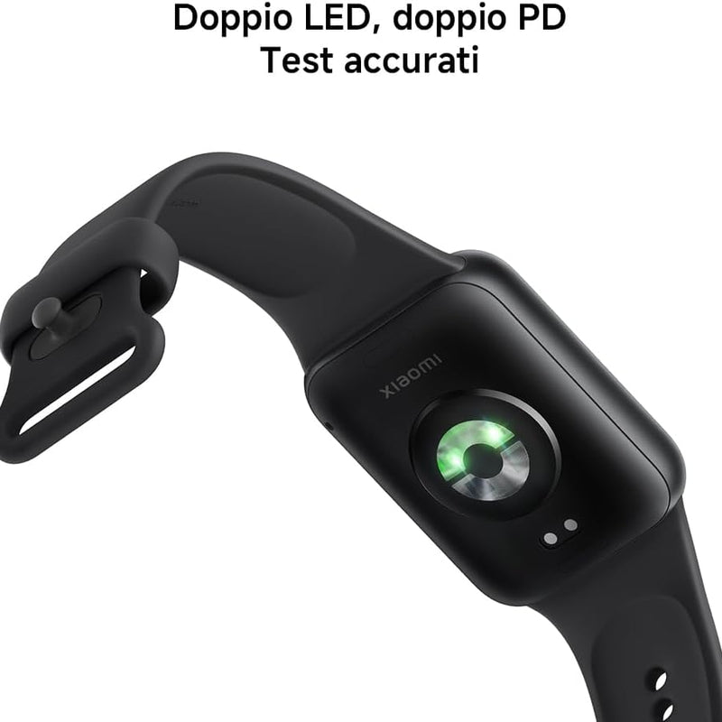 Xiaomi Smart Band 9 Pro, 1.74 inch AMOLED Screen, Aluminium Frame, 21 Days Battery, Improved Monitoring of SpO2, Heart Rate and Sleep, Integrated GPS, Water 5 ATM, Black