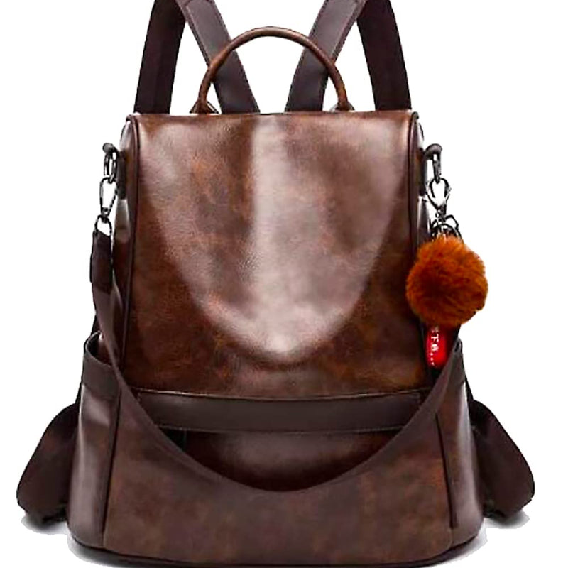 shepretty Zaino Donna Borsa pelle Impermeabile casual borsetta