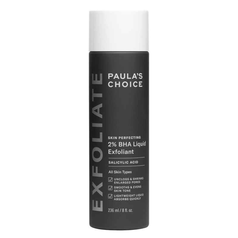 Paula's Choice SKIN PERFECTING 2% BHA Esfoliante Liquido - Peeling Viso con Acido Salicilico - Combatte Imperfezioni, Punti Neri & Brufoli - Ridurre i Pori - Pelli Miste o Grasse - 30 ml
