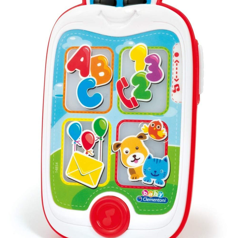 Clementoni Baby Baby Camera, Electronic Camera for Children 9+ Months, with Sounds and Lights, Early Childhood Educational Game, Stimulates Manuality, Made in Italy, Italian Language, 17440