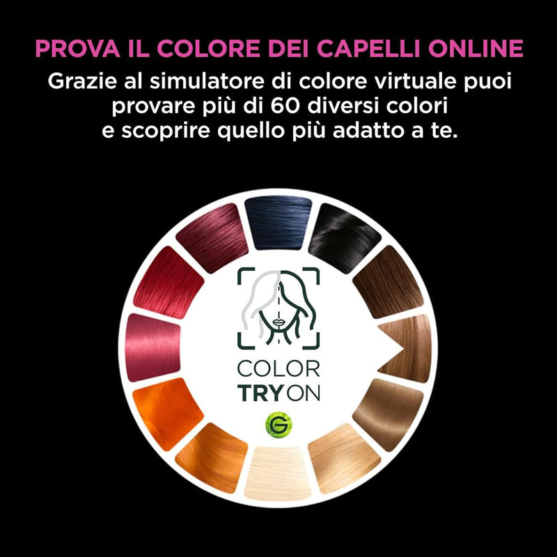 Garnier Olia Hair Dye, Ammonia Free, Covers 100% White Hair, Vegan Formula Formula, Brown