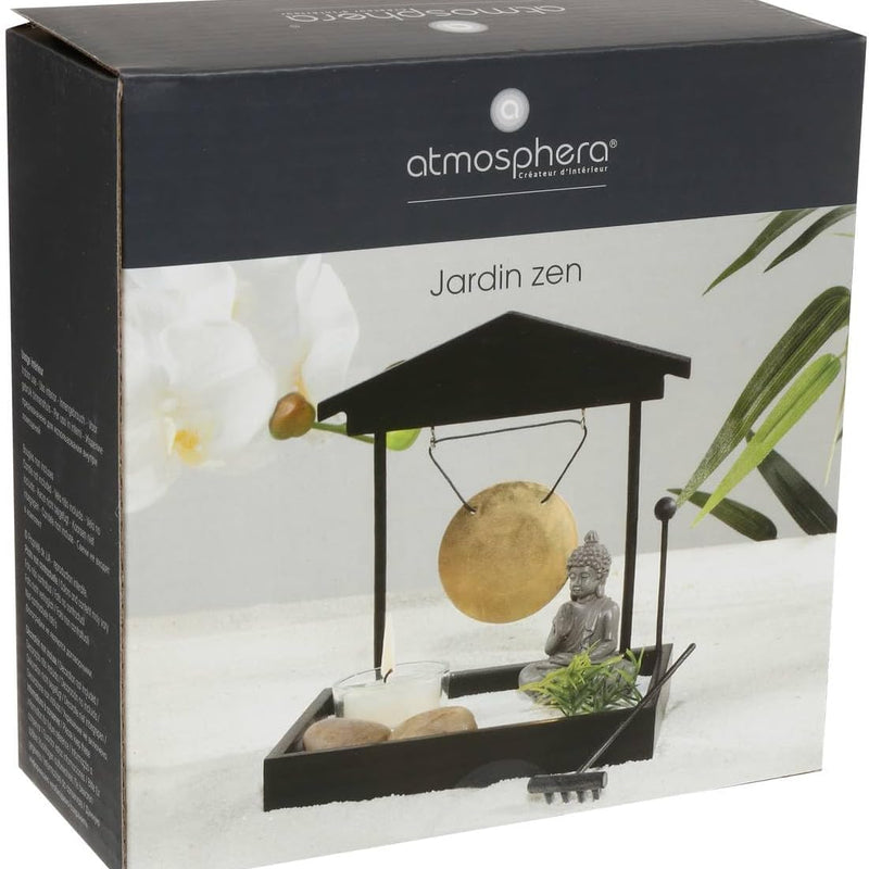 ATMOSPHERA CREATEUR D'INTERIEUR - Zen Garden Black 15 x 15 cm