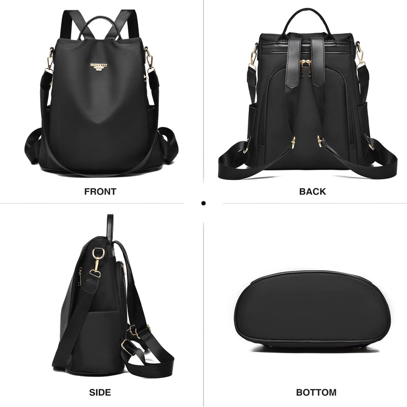 shepretty Zaino Donna Borsa pelle Impermeabile casual borsetta