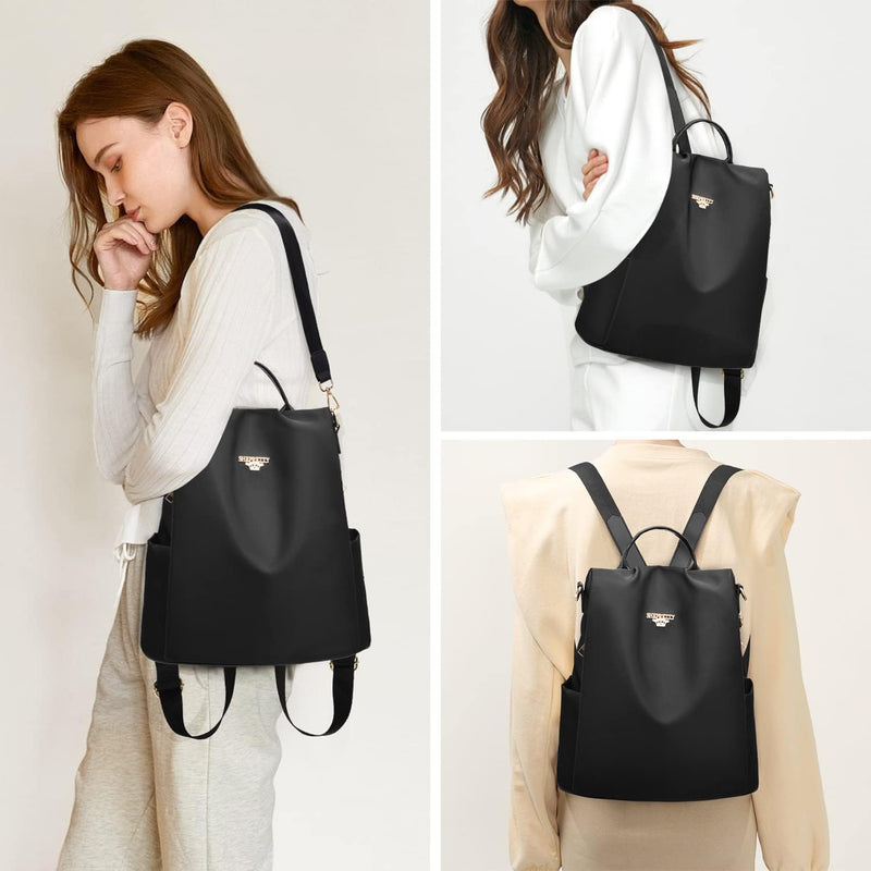 shepretty Zaino Donna Borsa pelle Impermeabile casual borsetta