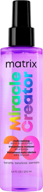 Matrix Multi-Benefit Spray Treatment Scented Heat Protector Professional Styling Miracle Creator 190ml Package May Vary
