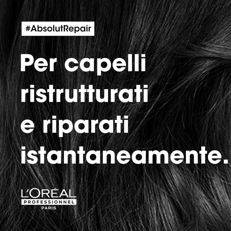 L'Oréal Professionnel Paris | KIT Shampoo Absolut Repair 300 ml + Maschera 250 ml | Routine Ristrutturante per Capelli Secchi e Danneggiati