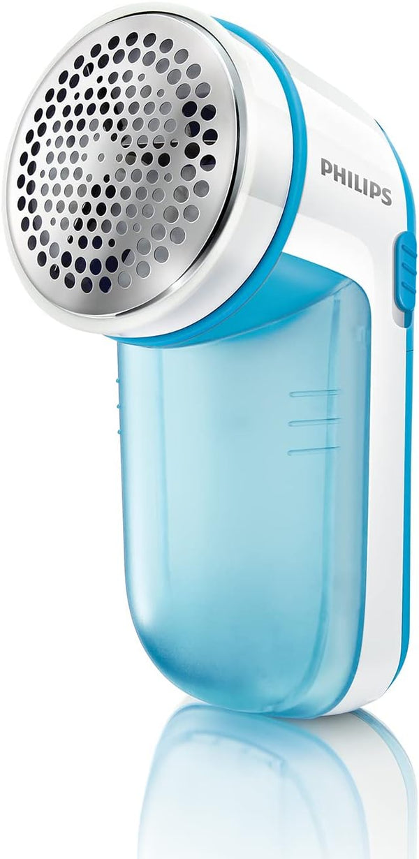 Philips Lint Lever - Removes Lint from All Fabrics, Fast Blade 8800 RPM, Large Shaving Area, 3 Hole Mesh, Removable Container (GC026/00)