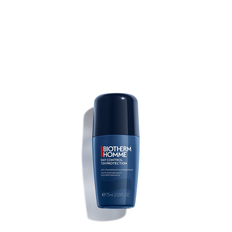 BIOTHERM HOMME Day Control Roll-on 72h, Deodorante Uomo Roll-On 72H, Per Tutti i Tipi di Pelle, Antitraspirante, Day Control, 75 ml (Confezione da 2)