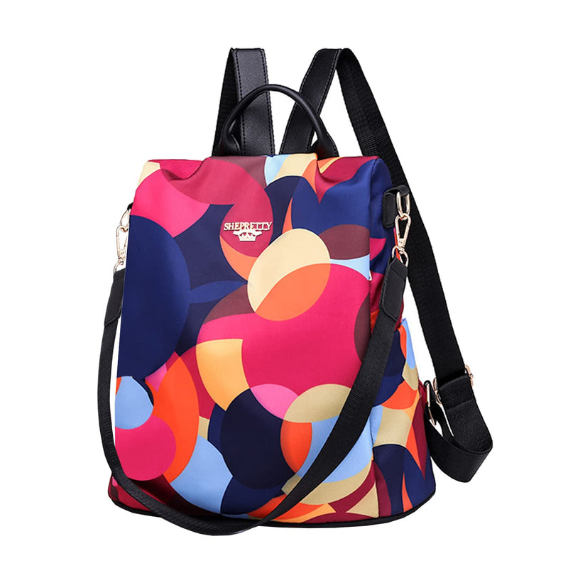 shepretty Zaino Donna Borsa pelle Impermeabile casual borsetta