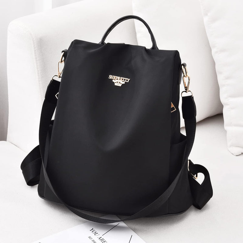 shepretty Zaino Donna Borsa pelle Impermeabile casual borsetta