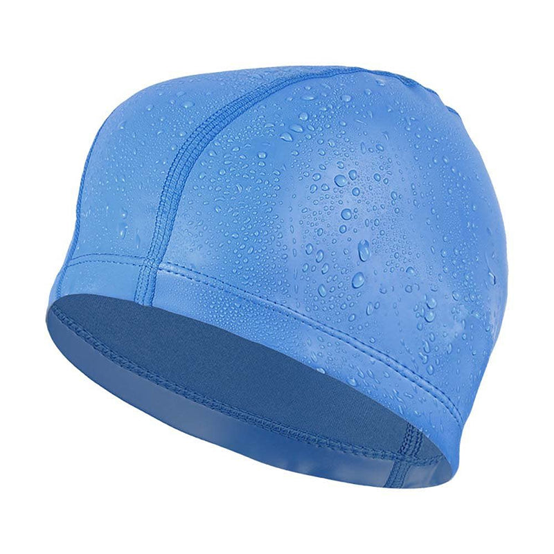 SheShy Uomini Impermeabile a prova di umidità Formato adulto cappello nuoto flessibile Cuffia da nuoto Cotton Fiber
