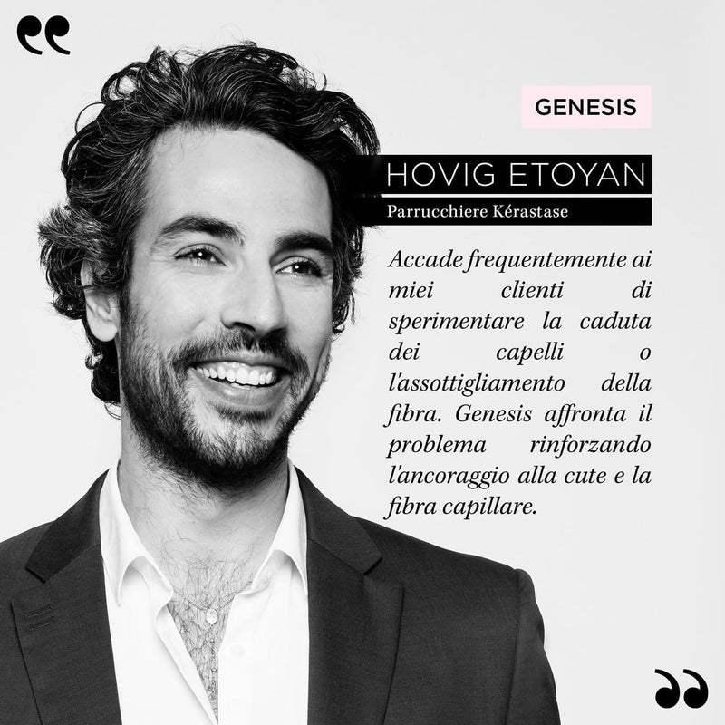 Kérastase, Genesis, Routine Capelli Fortificante per Capelli Deboli & Fragili, Shampoo Bain Hydra-Fortifiant + Balsamo Fondant Renforcateur