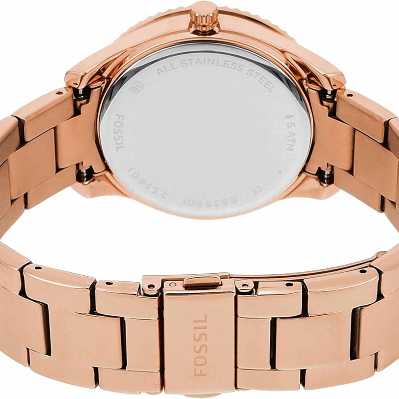 Fossil Stella Women's Watch Chronograph Movement with Stainless Steel or Leather Strap