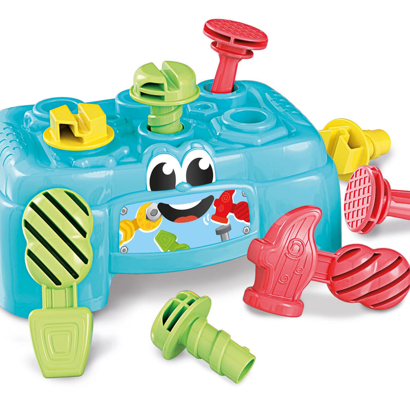 Baby Clementoni – Activity Vehicles, Cars for Children 10+ Months, Early Childhood Toy Made in Italy, Play For Future, 4 Stacking Vehicles for Developing Coordination, Manuality and Creativity, 17111