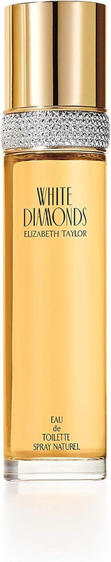 Elizabeth Taylor White Diamonds Floral Eau de Toilette Spray for Women - Rich and Luxurious Fragrance - 100ml