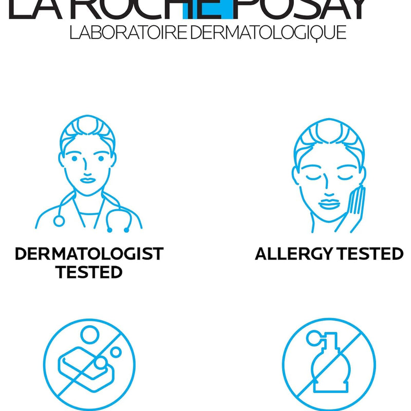La Roche Posay Effaclar Cleansing Gel for Acne-prone Skin, Purifying Action, Removes Sebum and Impurities, Enriched with Thermal Water and Zinc, 400 ml