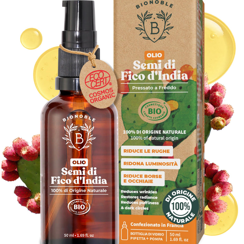 BIONOBLE Rosemary Oil for Organic Hair - Stimulates Growth and Reduces Loss - Rosemary, Castor, Argan and Jojoba Essential Oil - Rosemary Oil for Hair Growth - Glass Bottle + Pipette - 50 ml