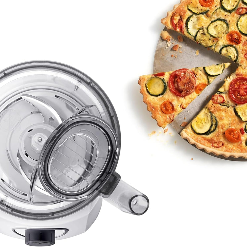 Bosch MultiTalent 3 Compact Multifunction Food Processor – Over 20 Functions, 800 W, 2 Speeds, 2.3 L Bowl, Slicing, Cutting and Grating, Kneading Blade and Whipping Disc