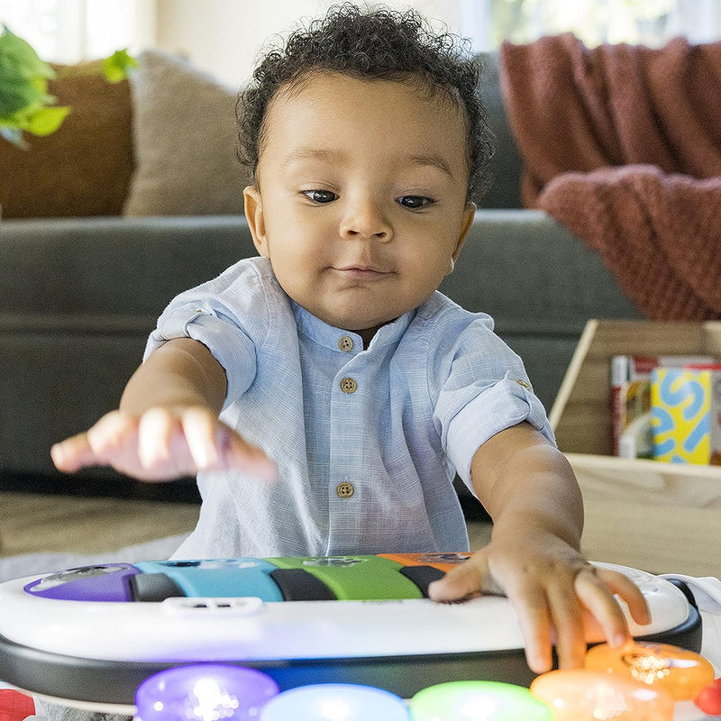 Baby Einstein, Kickin' Tunes 4 in 1 Kids Music Multi-Activity Gym with Piano, 70+ Sounds, 25+ Minutes Music and Lights, Play Arch, 7 Removable Toys, 4 Languages, for Babies