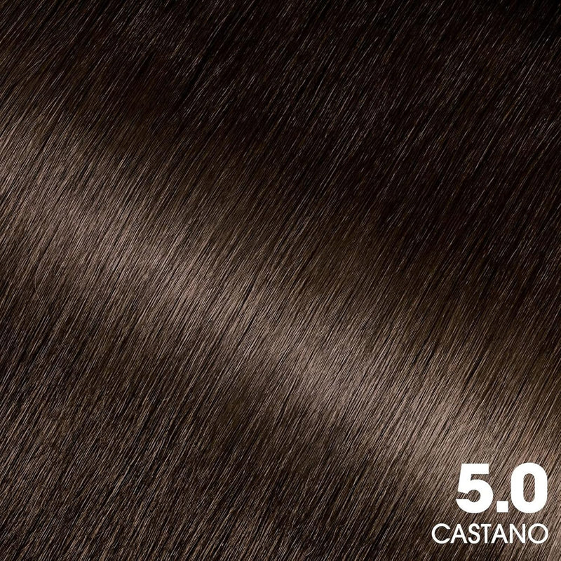 Garnier Olia Hair Dye, Ammonia Free, Covers 100% White Hair, Vegan Formula Formula, Brown