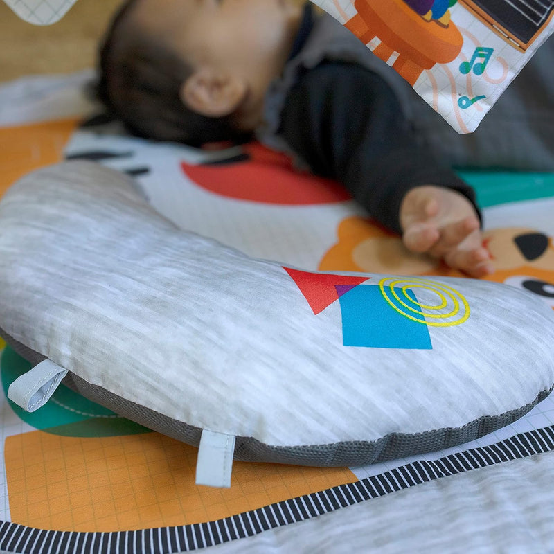 Baby Einstein, Kickin' Tunes 4 in 1 Kids Music Multi-Activity Gym with Piano, 70+ Sounds, 25+ Minutes Music and Lights, Play Arch, 7 Removable Toys, 4 Languages, for Babies